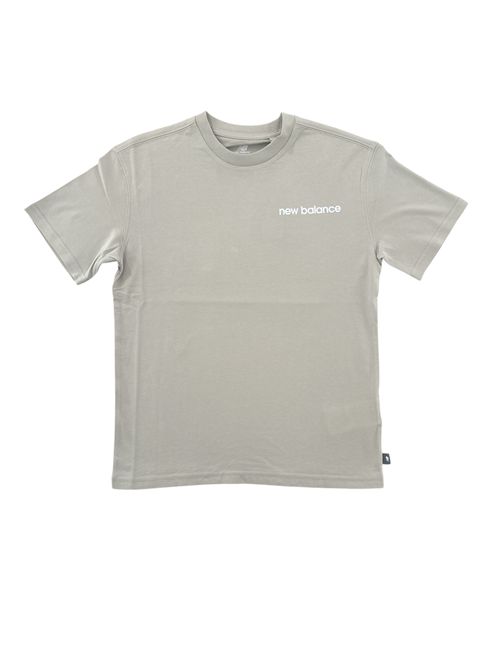 T-shirt beige logo NEW BALANCE | YT61A21ATWF